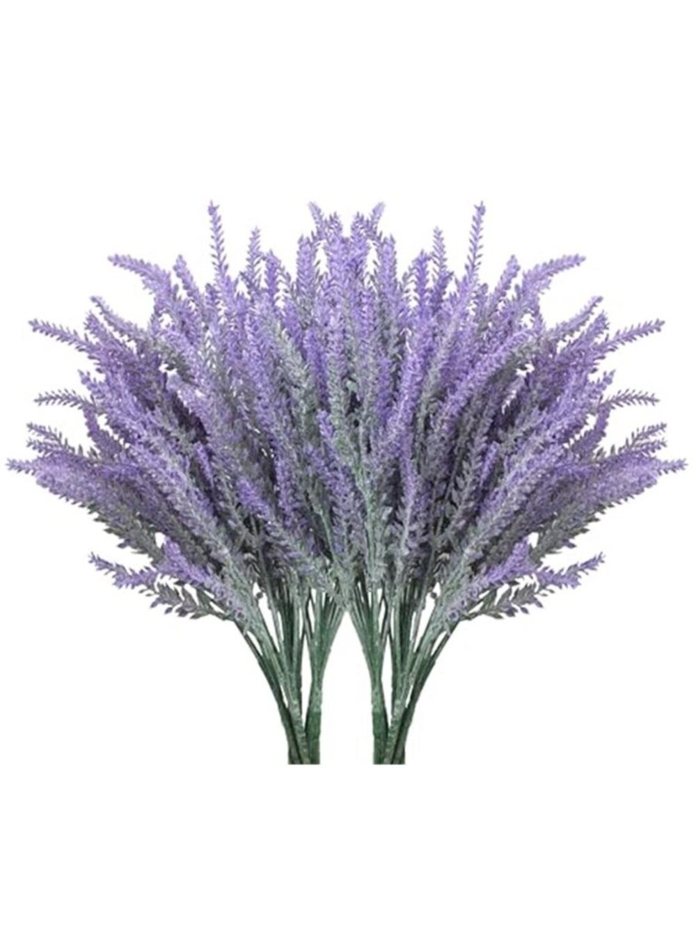 Artificial Lavender Flowers 10 Bundles Faux Purple Outdoor Wedding Home Decor